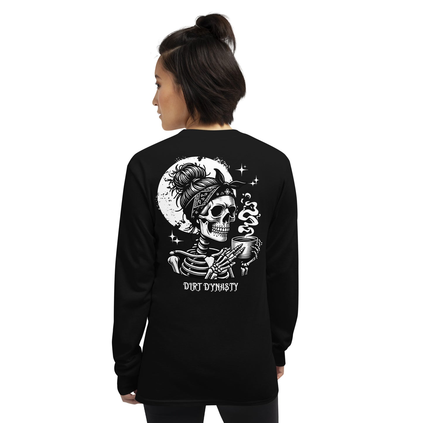 Skull & coffee Longsleeve